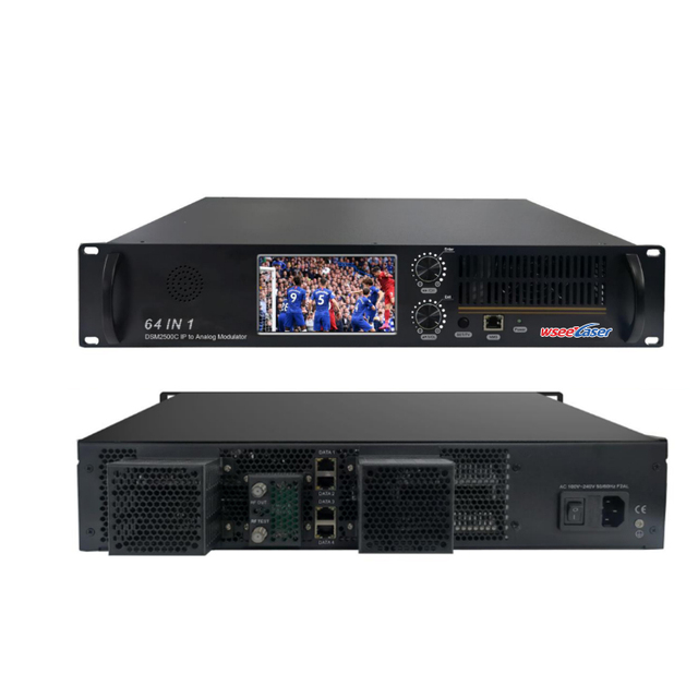 CATV 32 in 1 Analog RF Modulator 64 Channels Ip to Analog Modulator for Cable TV Headend System