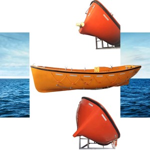Bateau traditionnel sans toit pour 16 personnes, en fibre de verre, pour les situations d'urgence en cas de crue, bateau de sauvetage - Product Image 6