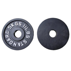 Plaques de poids en fonte durables de 20 kg pour l'entraînement de musculation et de force en salle de sport – Vente en gros - Product Image 5