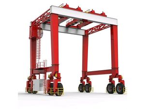 Nhà Máy Tùy Chỉnh 20 Tấn Rắn Cao Su Lốp Giàn Cẩu Bán Hàng Trực Tiếp Ngoài Trời Điều Khiển Điện Thiết Bị Xây Dựng - Product Image 2