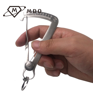 Stainless Steel Jewelry <strong>Diamond</strong> Measure Tools 0.1cm Inside Thickness Measure Jewlery Wax Dental Lab Vernier Caliper <strong>Gauge</strong> - Product Image 5