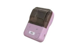 Kablosuz küçük Canton cep telefonu el karikatür yapışkan etiket Mini yazıcı Bluetooth taşınabilir termal yazıcı