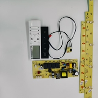 Cheminée électrique avec carte mère PCBA et télécommande LCD, service professionnel OEM/ODM, service tout-en-un, usine de PCBA personnalisable