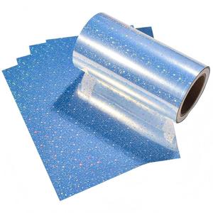 Custom PET Printable Hologram rainbow Self-adhesive Film Vinyl Inkjet Labels Printing Paper Waterproof Holographic Sticker Rolls - Product Image 2