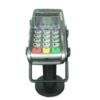 Support de machine de paiement en aluminium noir pour Verifone VX805, support pivotant pour terminal de paiement pour exposition