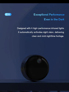 OiKay Low Power 4G Mini Smart Camera 12 Days Standby 1080P Wireless Battery Security Cameras PIR Night Vision Home Outdoor - Product Image 3