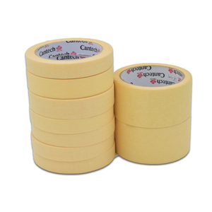 Zhanye approvisionnement de haute qualité <span class=keywords><strong>jaune</strong></span> papier crêpe de masquage 50 mm jumbo rouleau personnalisé - Product Image 1