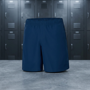 Personnalisez vos propres shorts de basket rétro pour hommes, 100 % polyester, tissés, taille mi-haute, séchage rapide - Product Image 3