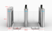 Sistema Integrado de Control de Acceso Electrostático, Torniquete Giratorio ESD, Controlador de Puerta de Entrada, Reiniciable, Resistente al Agua y a la Intemperie
