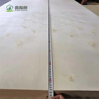 Contrachapado de Álamo Marino de 18 mm Resistente al Agua con Estructura Laminada, Tablero Marino para Exteriores para Construcción y Muebles