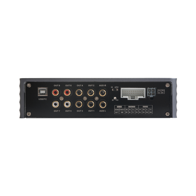 6 Channel Aluminium Basket China Factory Directly Hot Selling 100w Dsp Car Amplifier