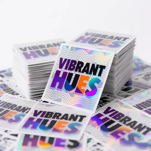 Custom High Quality Shiny Die Cut Logo Sticker Waterproof <b>Vinyl</b> Paper Printing Packaging Label HD Printing Adhesive Feature - Product Image 2