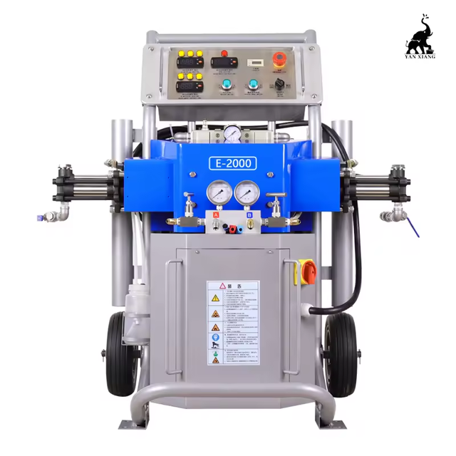 E2000 Professional Industrial Pneumatic High Pressure Polyurethane Spray Equipment Polyurea Waterproofing Spray Machine PU Foam