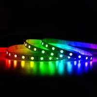 Tira de Luces LED RGB 5050 WS2811 Direccionables Dream Color, DC12V, 6mm/8mm, 60 LEDs/metro, SPI, para Decoración de Proyectos