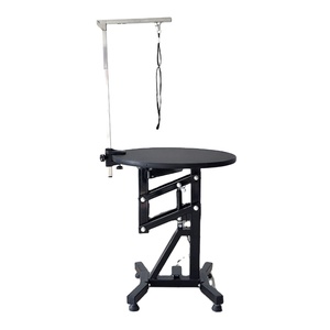<span class=keywords><strong>Table</strong></span> de toilettage pour animaux de compagnie, réglable, avec système de levage électrique, hydraulique et pneumatique, sécurisée, pour le retrait des poils, le brossage, le gonflage et le coiffage des chiens et des chats - Product Image 1