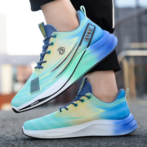 Sneakers Casual da uomo con Logo del marchio personalizzato da passeggio e da corsa comode morbide Tenis Hombre con funzionalità traspiranti in Stock - Product Image 5