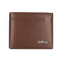 Dompet Pendek Kulit PU untuk Pria, Dompet Bisnis Bermerek, Dompet Tangan Kulit PU untuk Pria