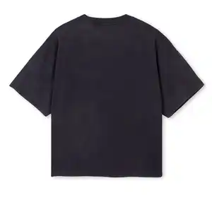 Herrenkleidung Übergröße T-Shirt schwergewicht 240 g Baumwolle Säure-Wäsche-T-Shirt individuelle Grafik Vintage boxy T-Shirt