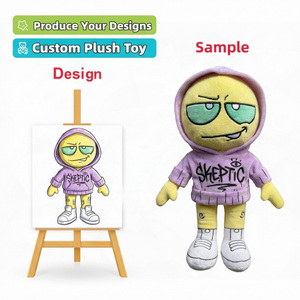 ผู้ผลิตตุ๊กตาสั่งทำ รับผลิตตุ๊กตาแมวตาหัวใจการ์ตูน ของเล่นปลอบใจสำหรับสัตว์เลี้ยง คลินิกสัตว์เลี้ยง ตุ๊กตาตัวละครดวงอาทิตย์ 5 ดาว - Product Image 2