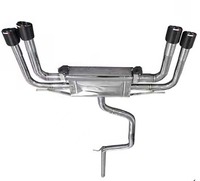 Échappement Catback DZ pour AUDI A3 1.4T 1.8T 2.0T 2014+ Système d'échappement haute performance pour voiture en acier inoxydable 304