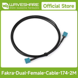 Câble coaxial étanche Fakra double femelle 174-2M Waveshare Fakra Z-Coded compatible avec les caméras GMSL1/2 K578 - Product Image 2
