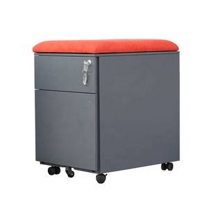 Moderno dolap <span class=keywords><strong>demir</strong></span> dolap credenza basa mobile piedistallo in acciaio file storage cabinet piedistallo - Product Image 6