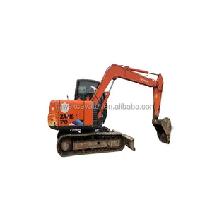 Sử dụng giá rẻ theo dõi xẻng hitachi70 trong hefei Made in Nhật Bản Hitachi zx70 máy xúc bánh xích bán