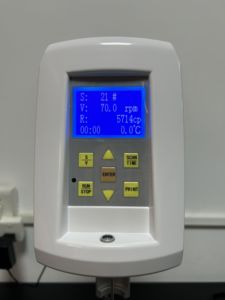 Yüksek sıcaklık Brinell viskozimetre/dönme dijital manuel viskozimetre reçine dijital yoğunluk ölçer - Product Image 3