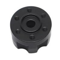 Entretoises de moyeu de roue hexagonales en acier personnalisées, usinées CNC et polies, sur mesure