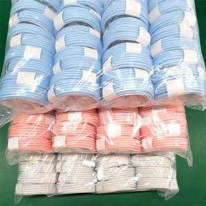 Cable de Carga Rápida Tipo <span class=keywords><strong>C</strong></span> a Tipo <span class=keywords><strong>C</strong></span> de 60w con USB 2.0, Cable Trenzado de Nailon para Transferencia de Datos para Teléfono 15 16 Pro Max, Uso con Impresora - Product Image 3