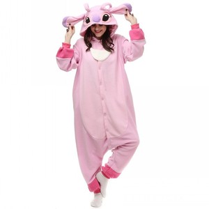 Pijama de Animales de Dibujos Animados Azul y Rosa para Halloween, Disfraz de Cosplay para Parejas, Kigurumi para Adultos, Traje para Fiestas y Actuaciones - Product Image 6