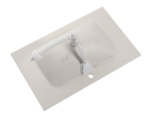 Vasque de salle de bain en pierre frittée OEM avec rebord fin, lavabo intégré sur comptoir, vasque monobloc pour armoire, pour <span class=keywords><strong>la</strong></span> vente en gros - Product Image 6