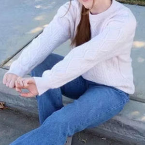 Graphic Oversized Sweater Unisex Knit Aesthetic Sweaters Streetwear Casual <strong>Tunic</strong> Pullover <strong>Jumper</strong> Tops - Product Image 4