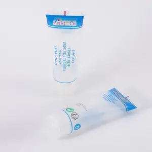 Factory customized 20ml30ml40ml50ml60ml transparent PE tube plastic tubes environmental protection packaging manufacturer