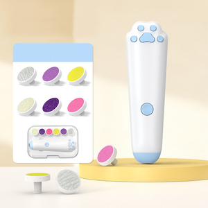 Coupe-ongles électrique pour bébé Patte de chat, lime à ongles sûre et douce pour nouveau-né, nourrisson et tout-petit - Product Image 4