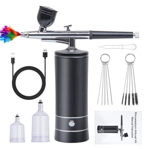 Cordless Aerografo Profissional Airbrush Cake Portable Paint Spray Gun Hair Color Airbrush Compressor Kit