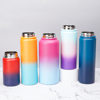 Bouteille d'eau isotherme personnalisée de haute qualité, best-seller, 32 oz, gourde isotherme sous vide pour la salle de sport