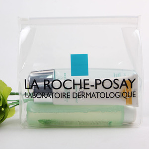 Tiêu Chuẩn EU Đạt 0.3Mm Độ Dày Nhựa Crystal PVC Túi Túi Với Dây Kéo - Product Image 1