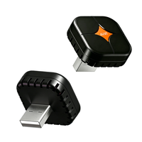 Dongle sans fil 4-en-1 CarPlay Android Auto, Plug & Play, stable, se connecte via CarPlay/Android Auto/Android Mirror/Apple Mirror