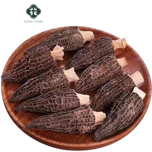 Cina all'ingrosso essiccata Morchella esculenta Yang du jun bulk funghi spugnosi secchi biologici sfusi morelli neri - Product Image 1