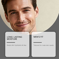 Crème hydratante pour le visage East Moon pour hommes, texture douce, hydratation délicate, soin du visage quotidien, étiquette privée, vente en gros