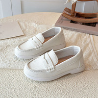 Chaussure habillée élégante pour garçon, chaussure décontractée, chaussure plate de créateur, chaussure en cuir pour homme, chaussure bateau formelle, chaussure ouverte pour garçon