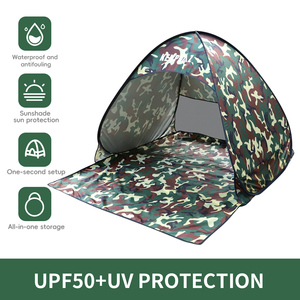 Tente portable Kenpuaz de style nouveau pour enfants, facile à monter avec <span class=keywords><strong>porte</strong></span> pour camping en plein air, tente de plage confortable à ouverture rapide pour bébé - Product Image 3