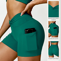 Leggings de yoga à fond fin DTL-CDK8528 pour l'entraînement au Pilates, la course à pied, le sport, la remise en forme et le cyclisme - Shorts de sport pour femmes