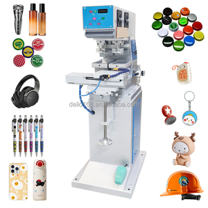 Two Colors Pad Printing Machine Left and Right Shuttle Pad Printer <strong>Equipment</strong> for Bottle,Toy, Tableware and Cosmetic - Product Image 1