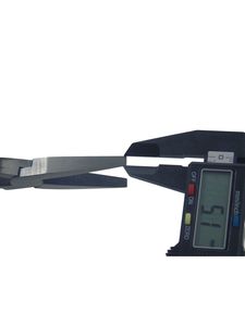 5 inci 6 inci baja karbon tempa tipis datar & jarum tang hidung alat Manual perbaikan hijau dengan pegangan gratis pengiriman - Product Image 4