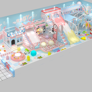 Centre commercial coloré enfants aire de jeux ensemble intérieur <span class=keywords><strong>chambre</strong></span> d'enfants aire de jeux enfants équipement de terrain de jeu intérieur avec piscine à balles - Product Image 2