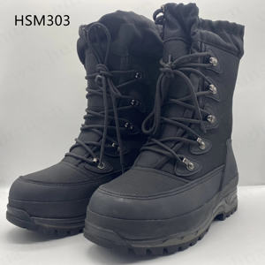 ZYF, Botas de Combate con Forro de Lana Súper Cálidas, Populares en el Mercado Ruso, Botas Tácticas Impermeables y Anti-golpes para Expediciones Polares HSM088 - Product Image 3