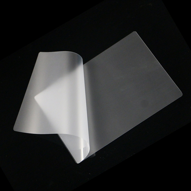 Environmental Friendly Pet A4 Laminating Pouches Laser Printing OHP Film A4 210*297mm,75 Mic ,100pcs/bag