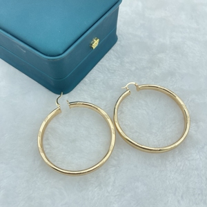 El fabricante <span class=keywords><strong>de</strong></span> pendientes <span class=keywords><strong>de</strong></span> latón punk con patrones florales y grandes bocas <span class=keywords><strong>de</strong></span> anillo - Product Image 3